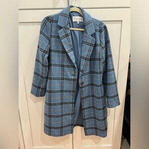 Cupcake and Cashmere plaid jacket coat